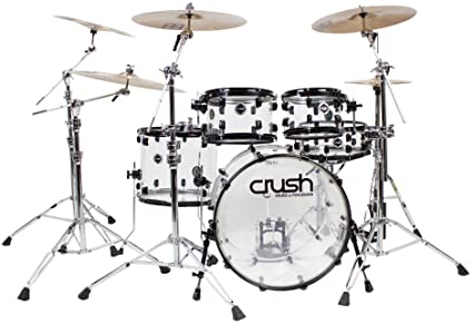 Crush Acrylic 13"x9" B-Stock Tom Clear w/Black Hardware