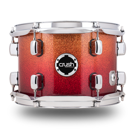 Crush Sublime Maple Tour 8"x6" Tom in Orange Red Sparkle Fade