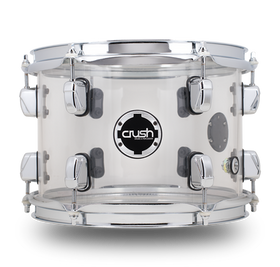 Crush Acrylic 8"x6" Tom Clear w/Chrome Hardware - NO X MOUNT