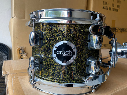 Crush Sublime Maple E3 8"x6" Tom in Gold Sparkle Lacquer